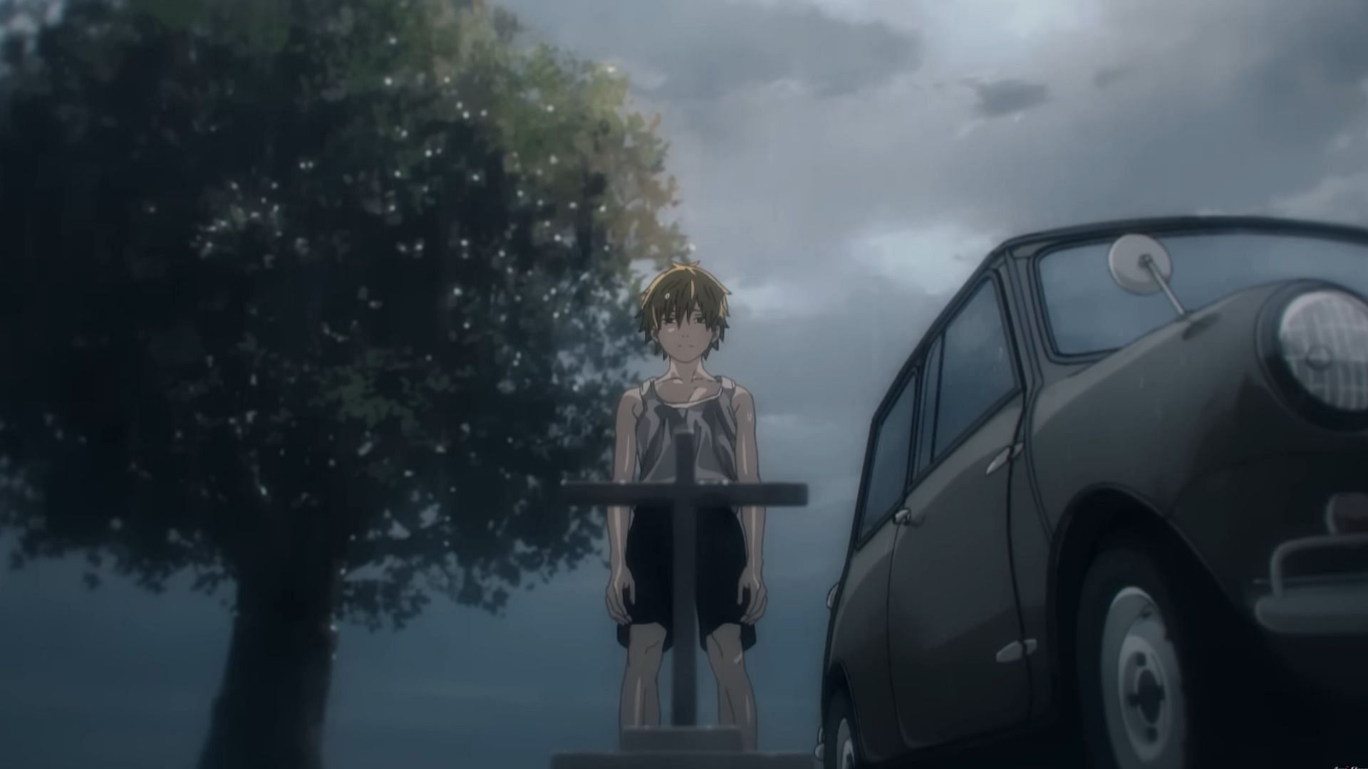 Denji as seen in the anime (Image via MAPPA)