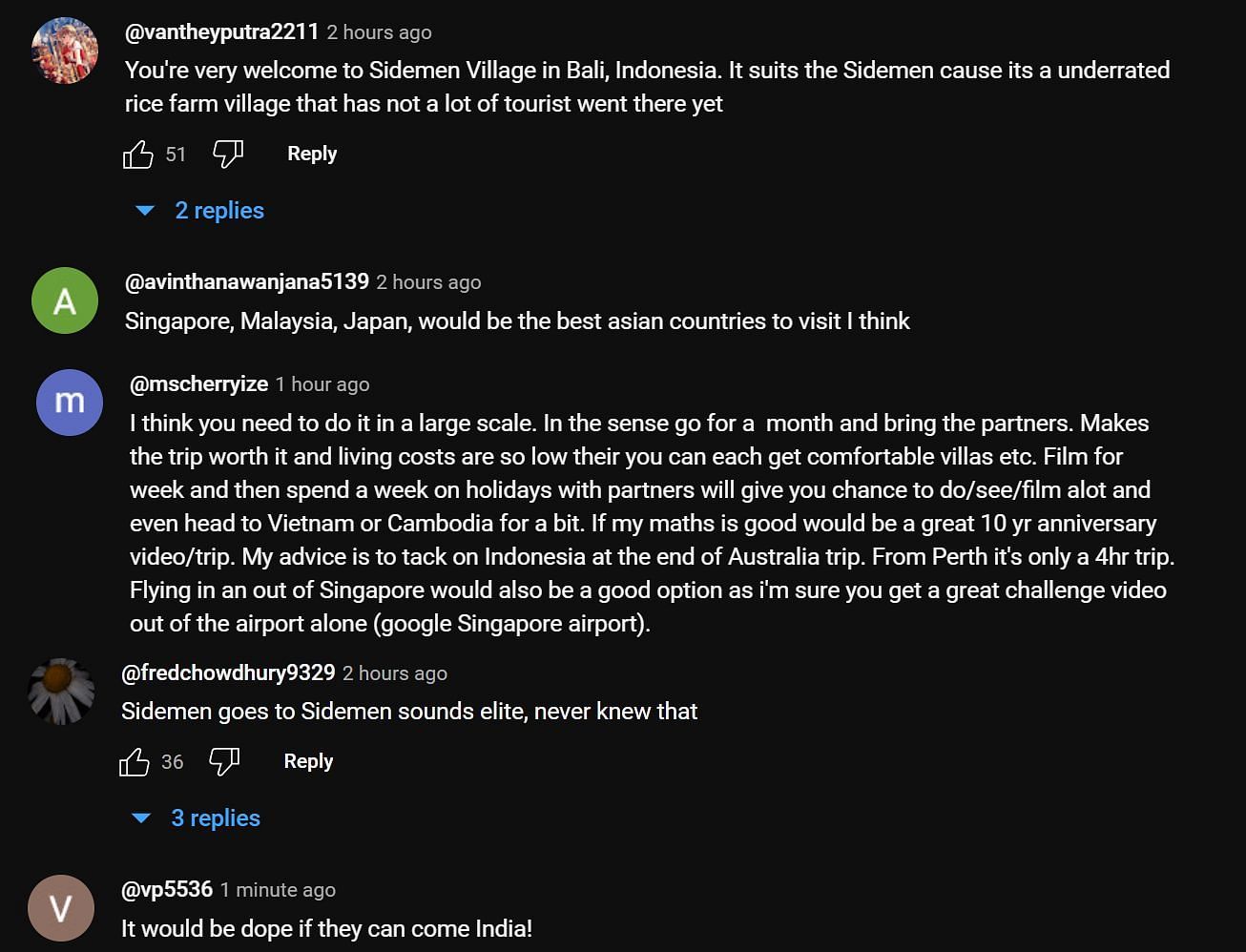 Fans react to the possible Asia trip (Image via ZerkaaShorts YouTube)