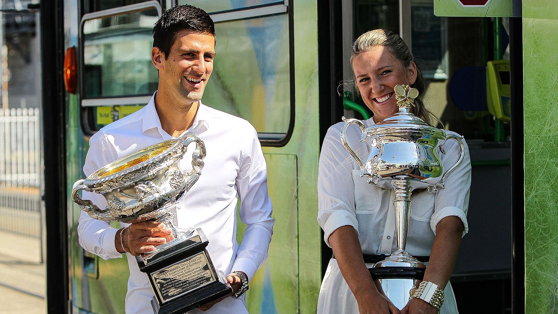 Victoria Azarenka defends Novak Djokovic after Serb receives criticism for  his behavior as a 6-year-old