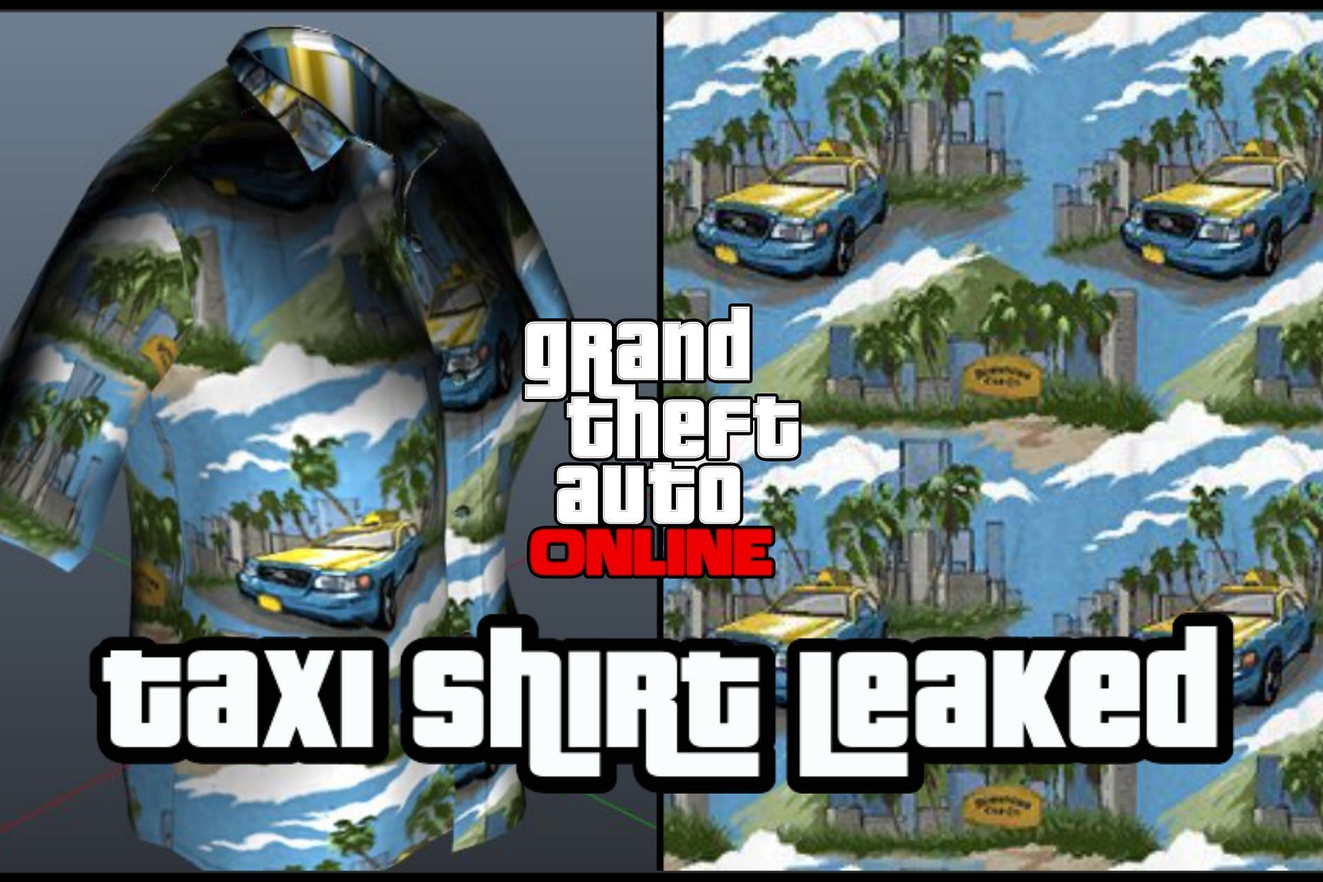 The Taxi Shirt is one of the most anticipated additions to GTA Online following the inclusion of the Taxi business (Image via Twitter/ Gaming Detective)
