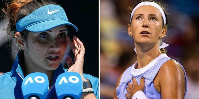 "You made me cry too" - Victoria Azarenka congratulates Sania Mirza after her Grand Slam farewell at Australian Open