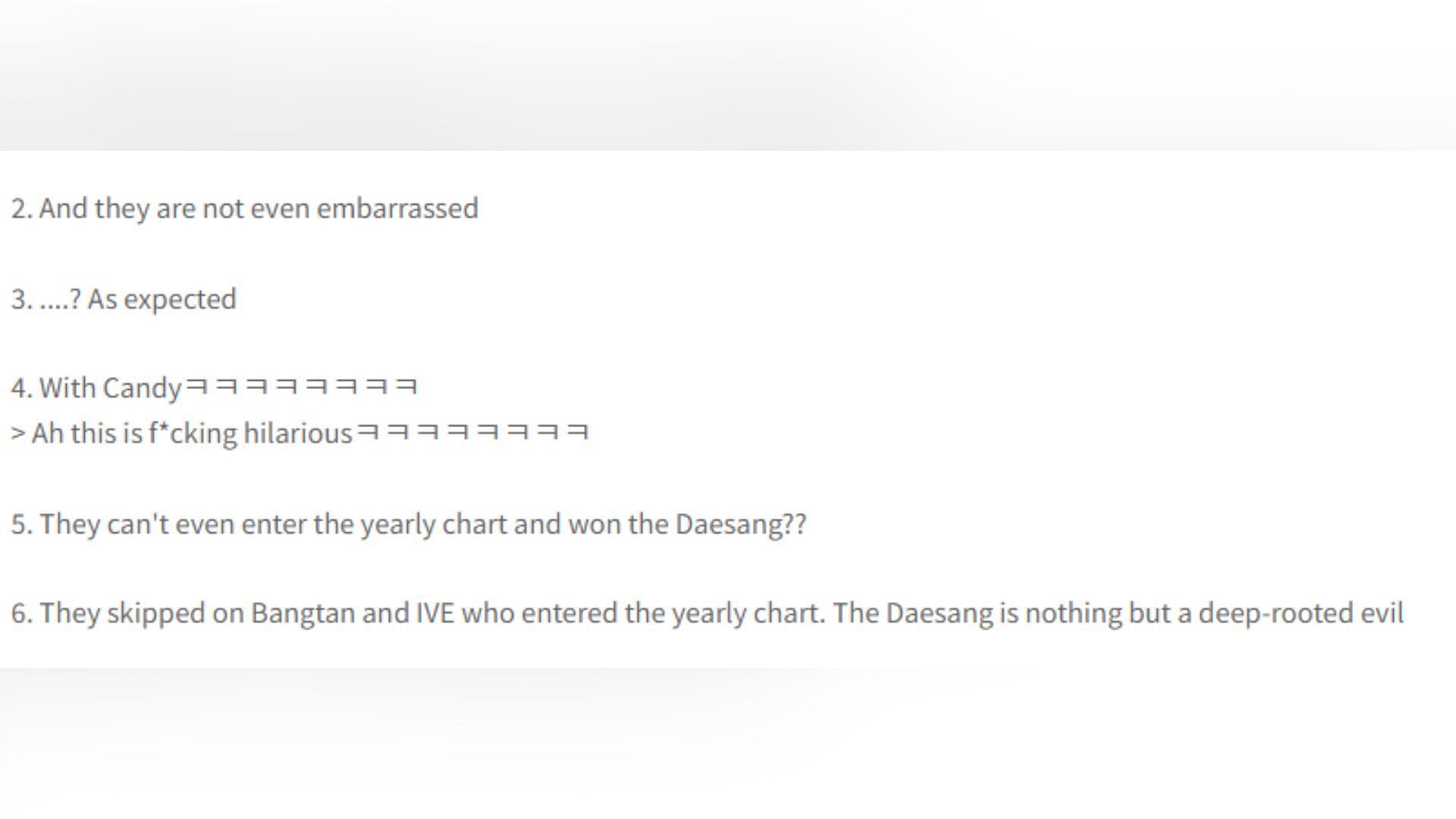 K-netizens&#039; comment on the Beatbox singers&#039; daesang win (Image via pannchoa)