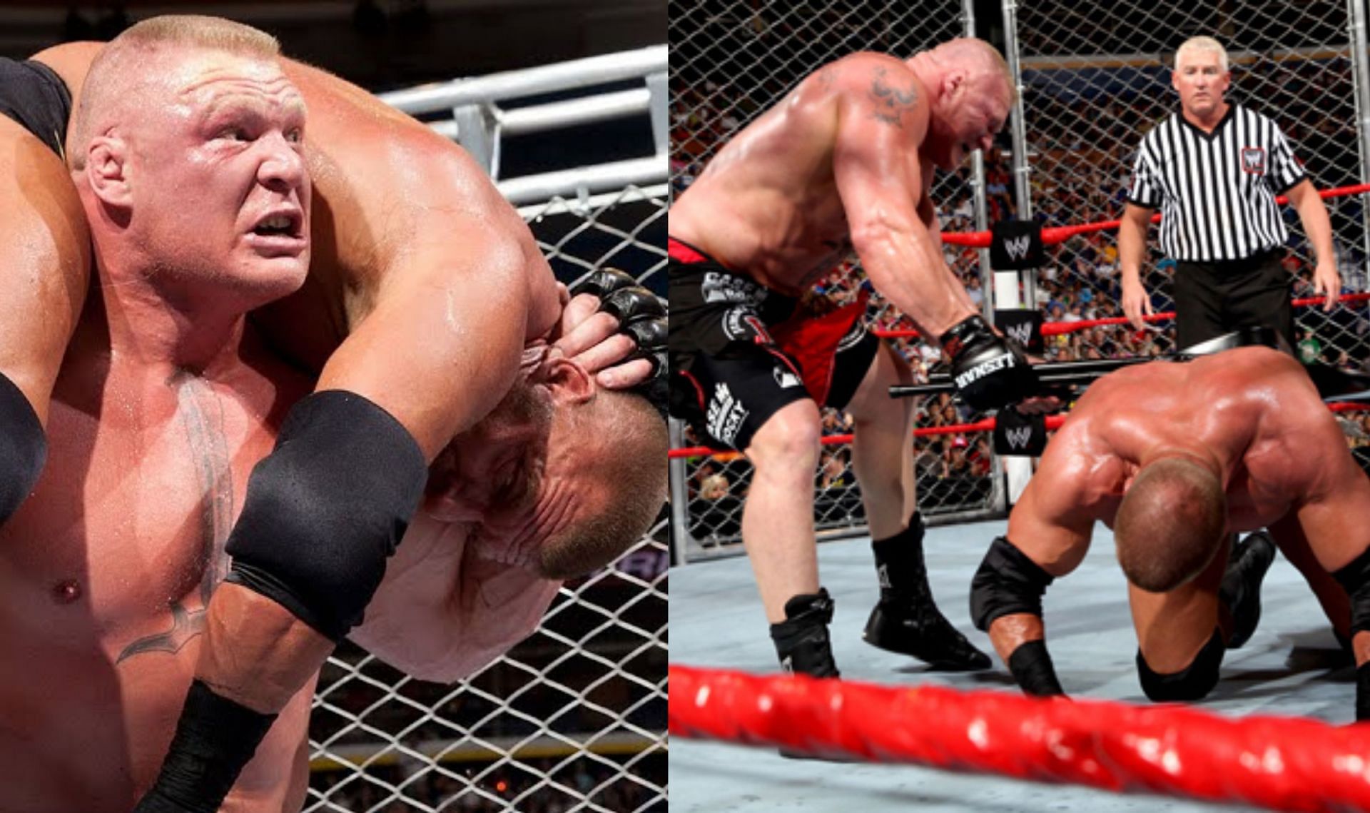 WWE Royal Rumble 2013 में ब्रॉक लैसनर और ट्रिपल एच के बीच जबरदस्त मैच हुआ 
