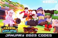 Roblox Cannon Simulator Codes For January 2023 Free Boosts