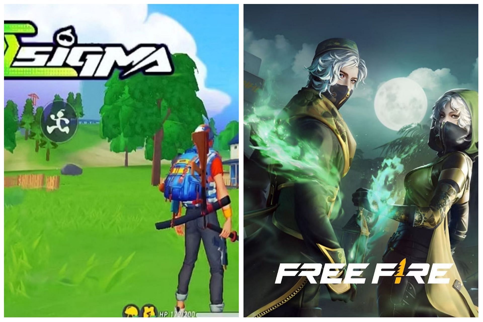 Sigma बैटल रॉयल गेम और Free Fire Max में क्या अंतर है?