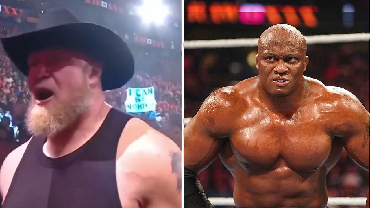 The Beast Incarnate broke character seconds after his attack on Bobby Lashley
