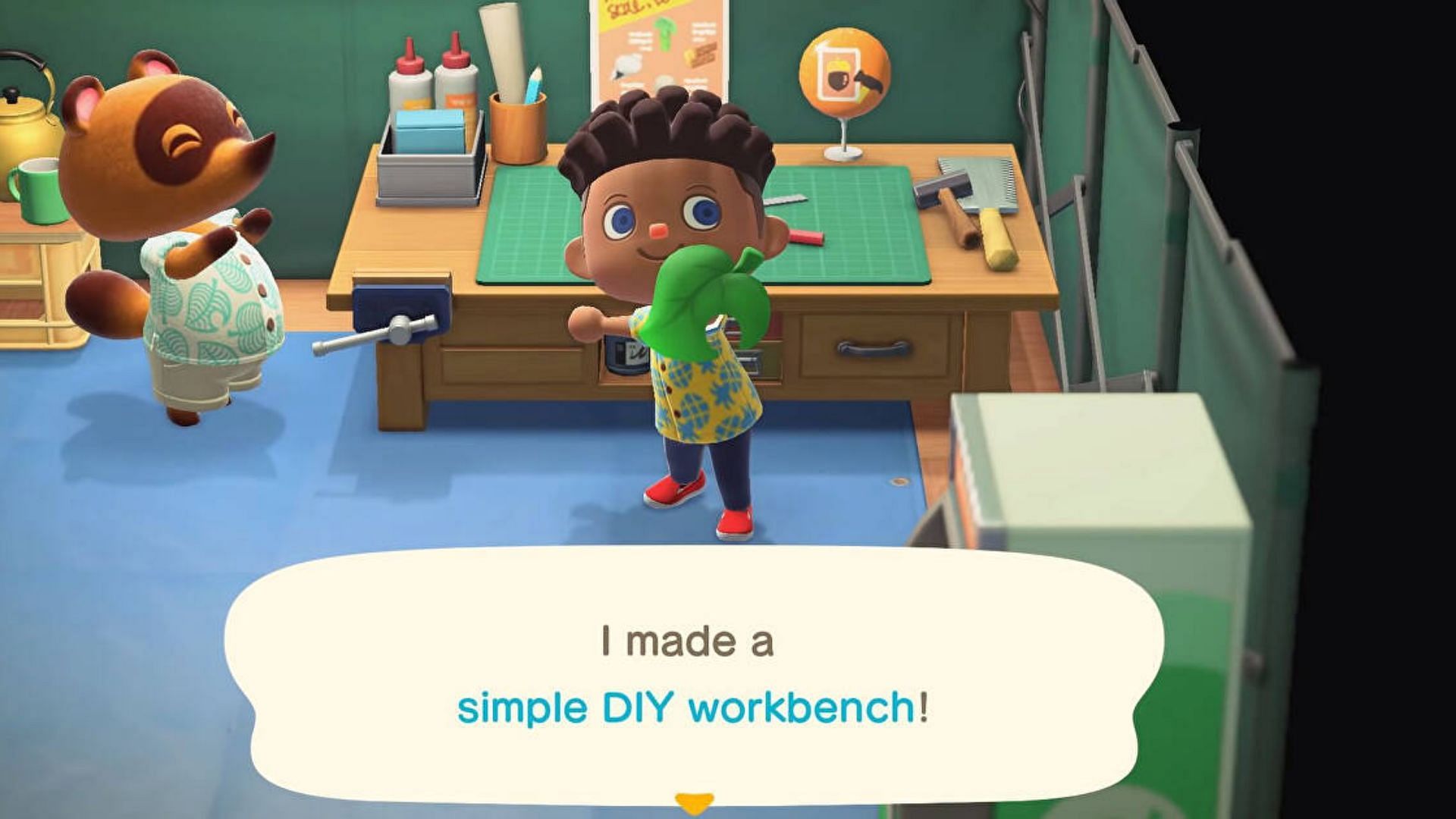 Customize Gyroids at the DIY Workbench (Image via Nintendo)