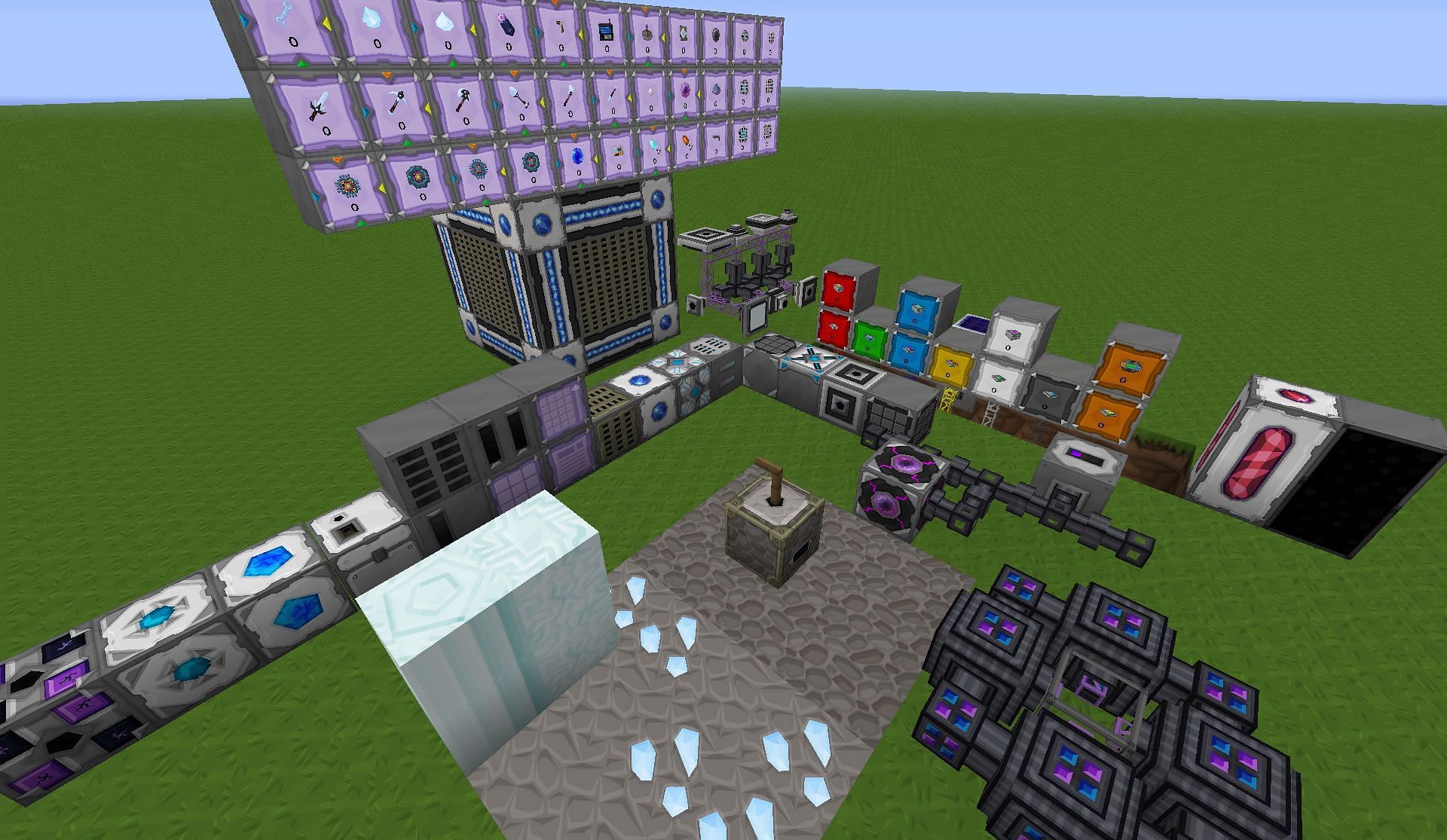 Applied Energistics 2 brings a new futuristic set of tech into Minecraft&#039;s core gameplay (Image via AlgorithmX2)