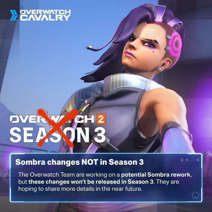 Overwatch 2 Sombra rework to reportedly arrive with Season 4 update at