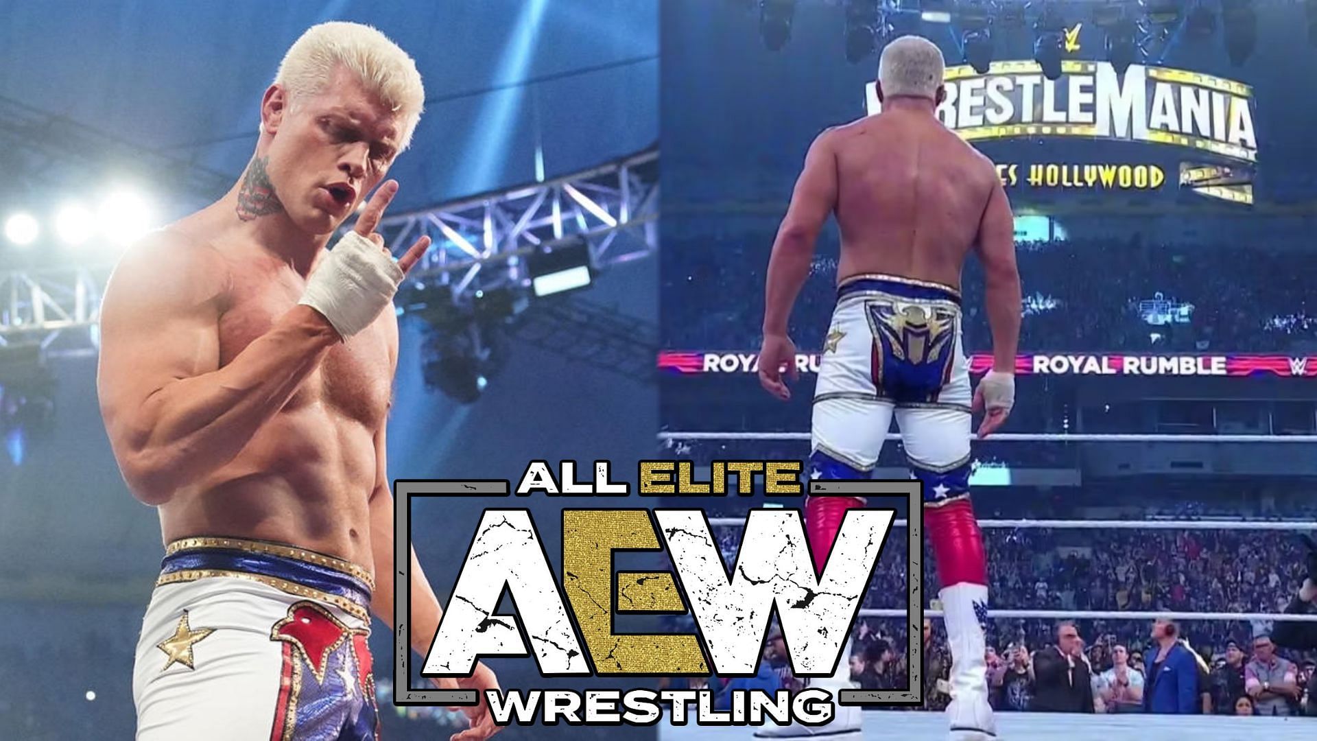 Cody Rhodes will go on to main event WrestleMania this year.