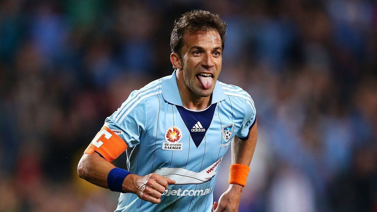 Del Piero playing for Sydney FC