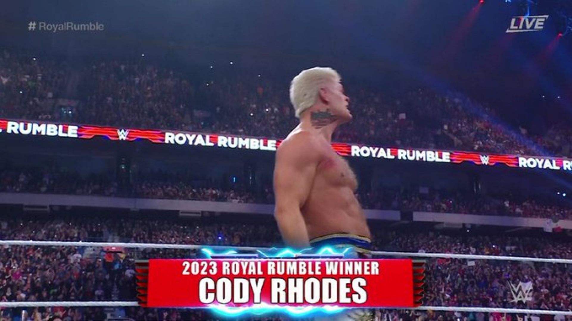 Cody Rhodes has won the Men