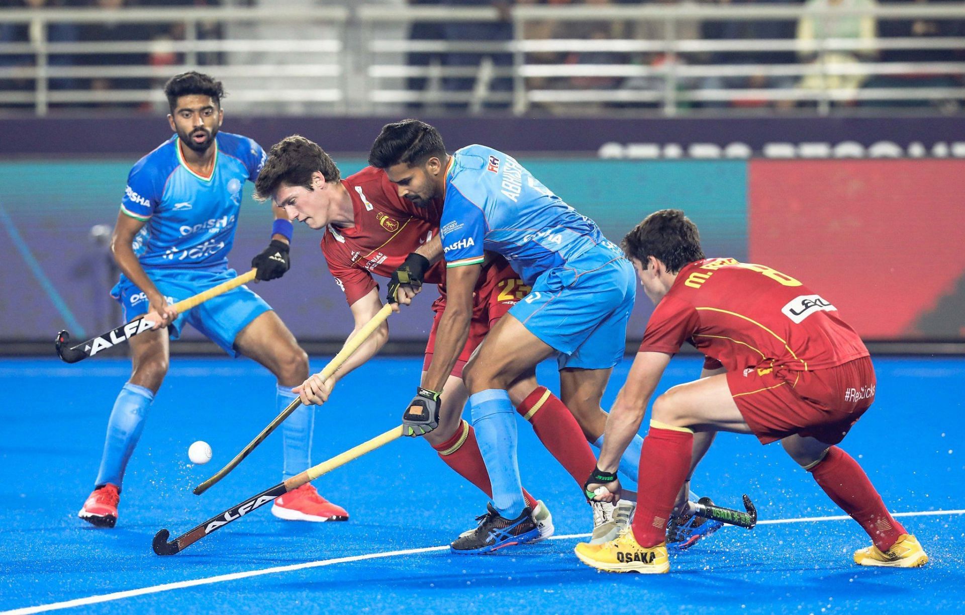 India beat Spain 2-0 (Image Courtesy: Twitter/Hockey India)