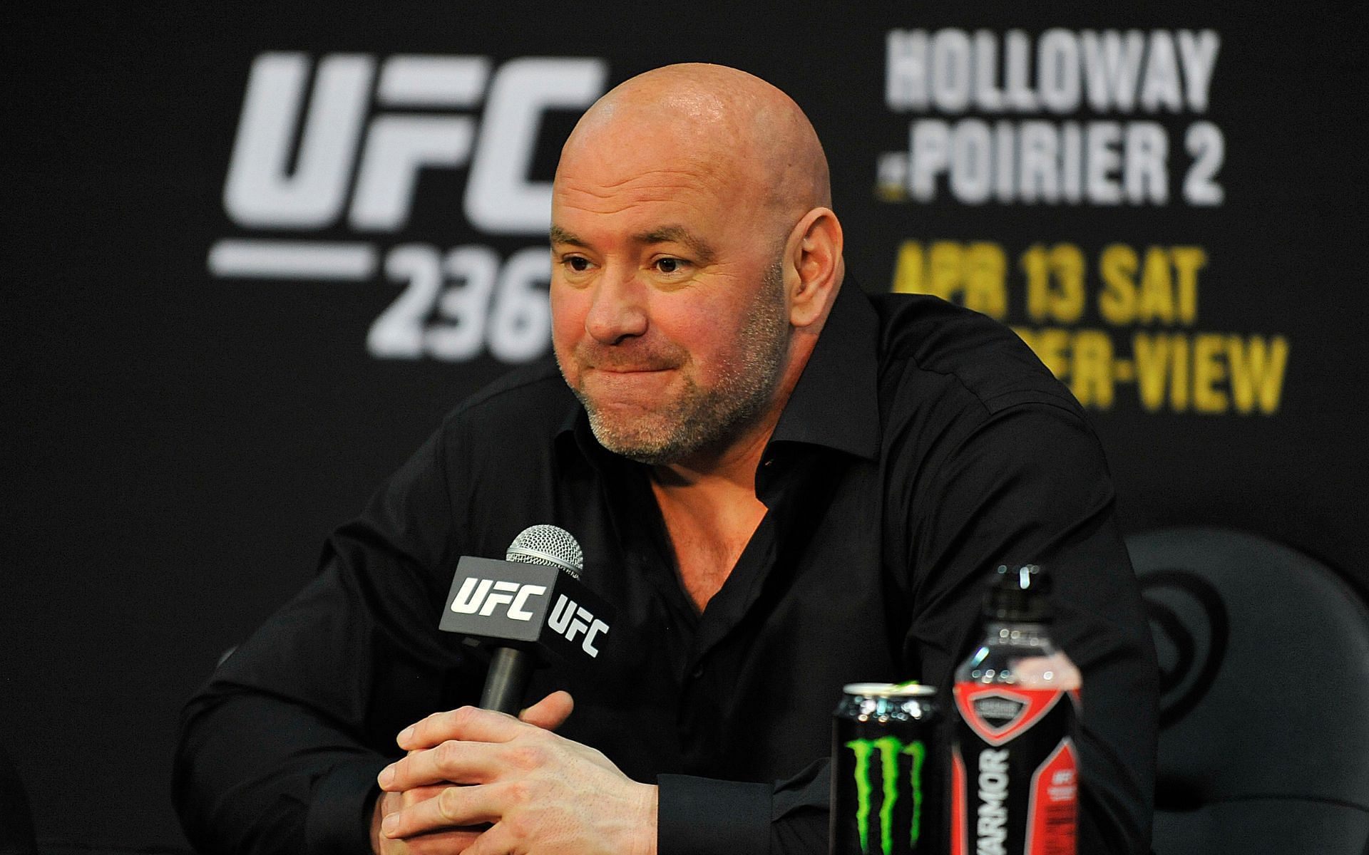 Dana White at the UFC 236 post fight press conference