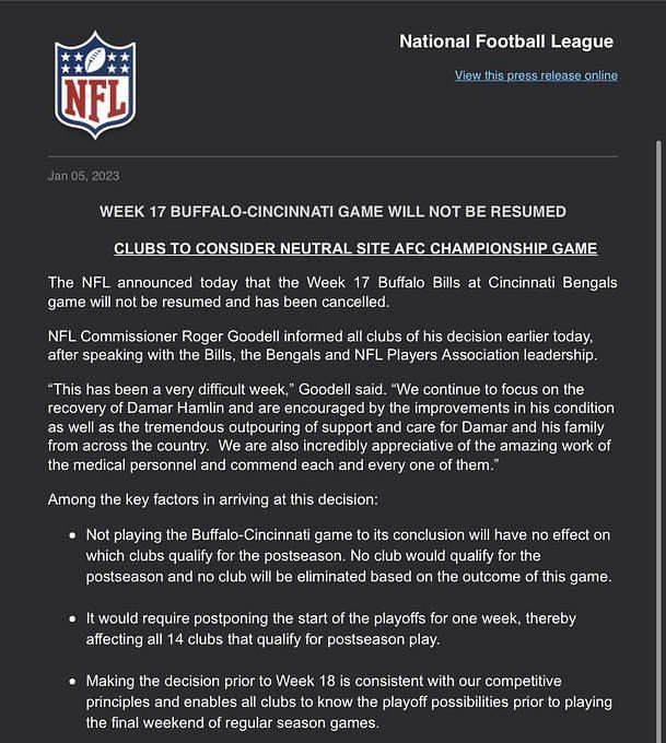 AFC championship game to be held at neutral site? NFL announces