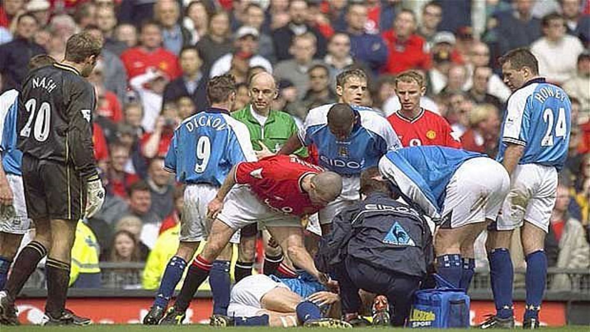 It&#039;s been claimed that this bad tackle from Roy Keane ended the career of Alf-Inge Haaland.