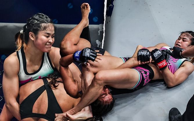 Free full fight: Stamp Fairtex taps out Ritu Phogat in ONE women’s atomweight world grand prix final