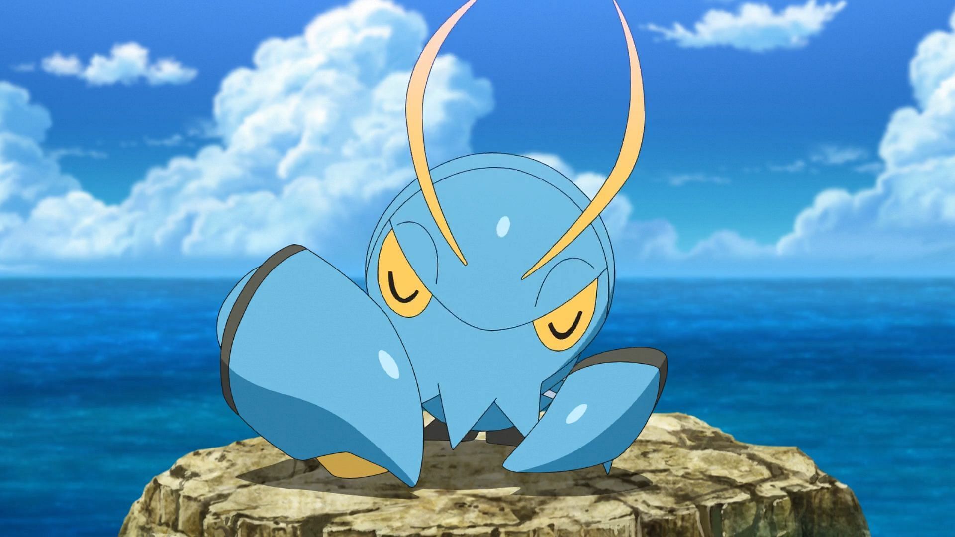 Clauncher as seen in Pokemon: Mezase Pokemon Master (Image via OLM)