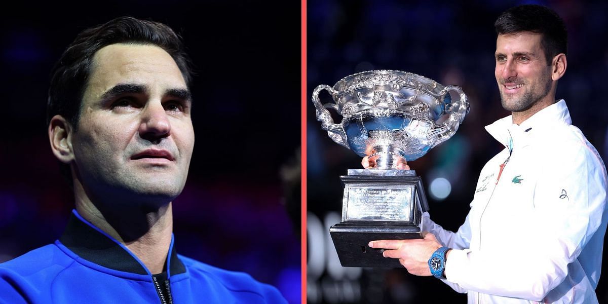 Roger Federer praised Novak Djokovic on his 10th Australian Open title