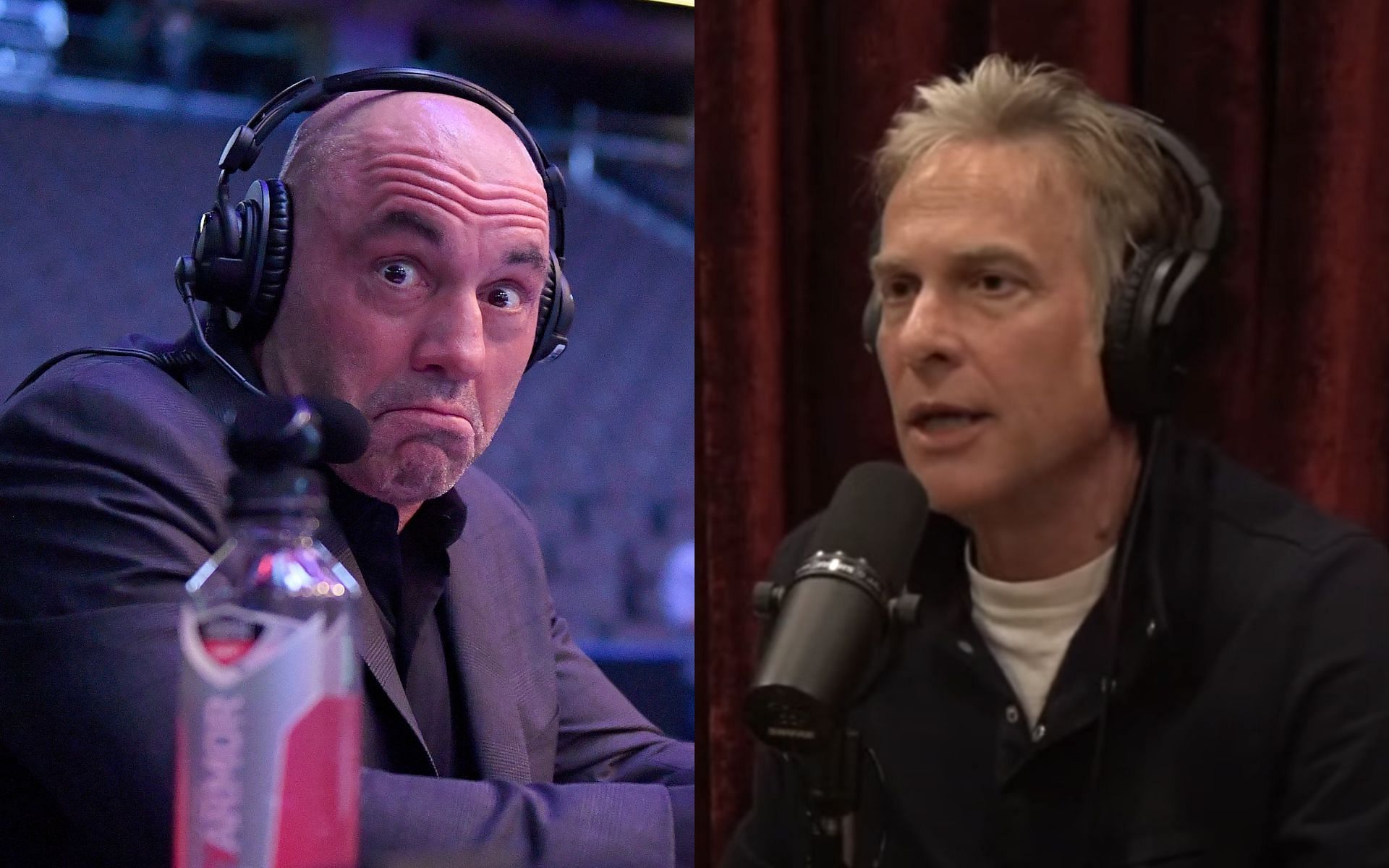 Joe Rogan (Left) and Adam Curry (Right) [Image courtesy: Getty Images and PowerfulJRE YouTube channel]