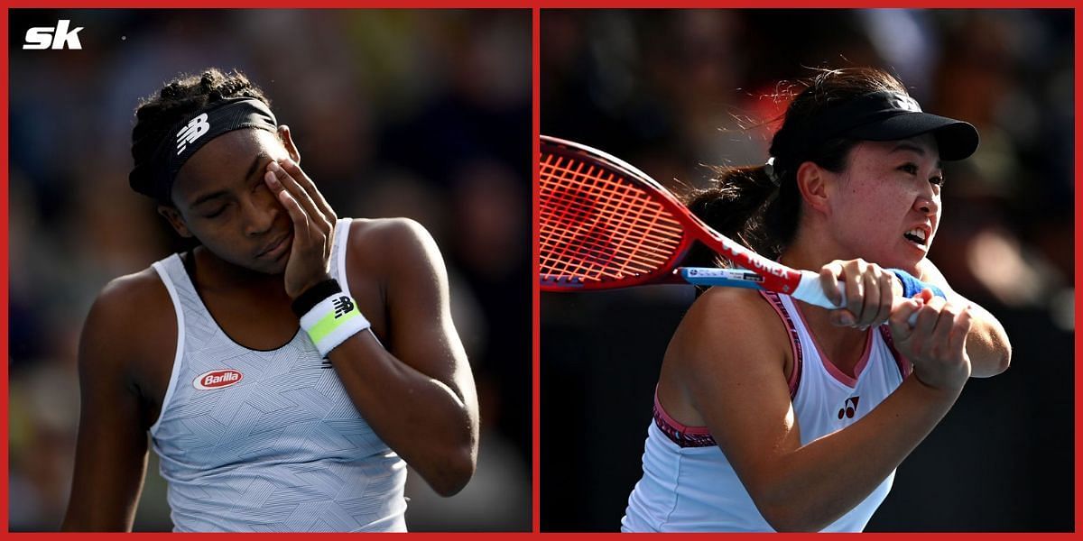 Gauff and Zhu win battle in the quarterfinals of the ASB Classic.