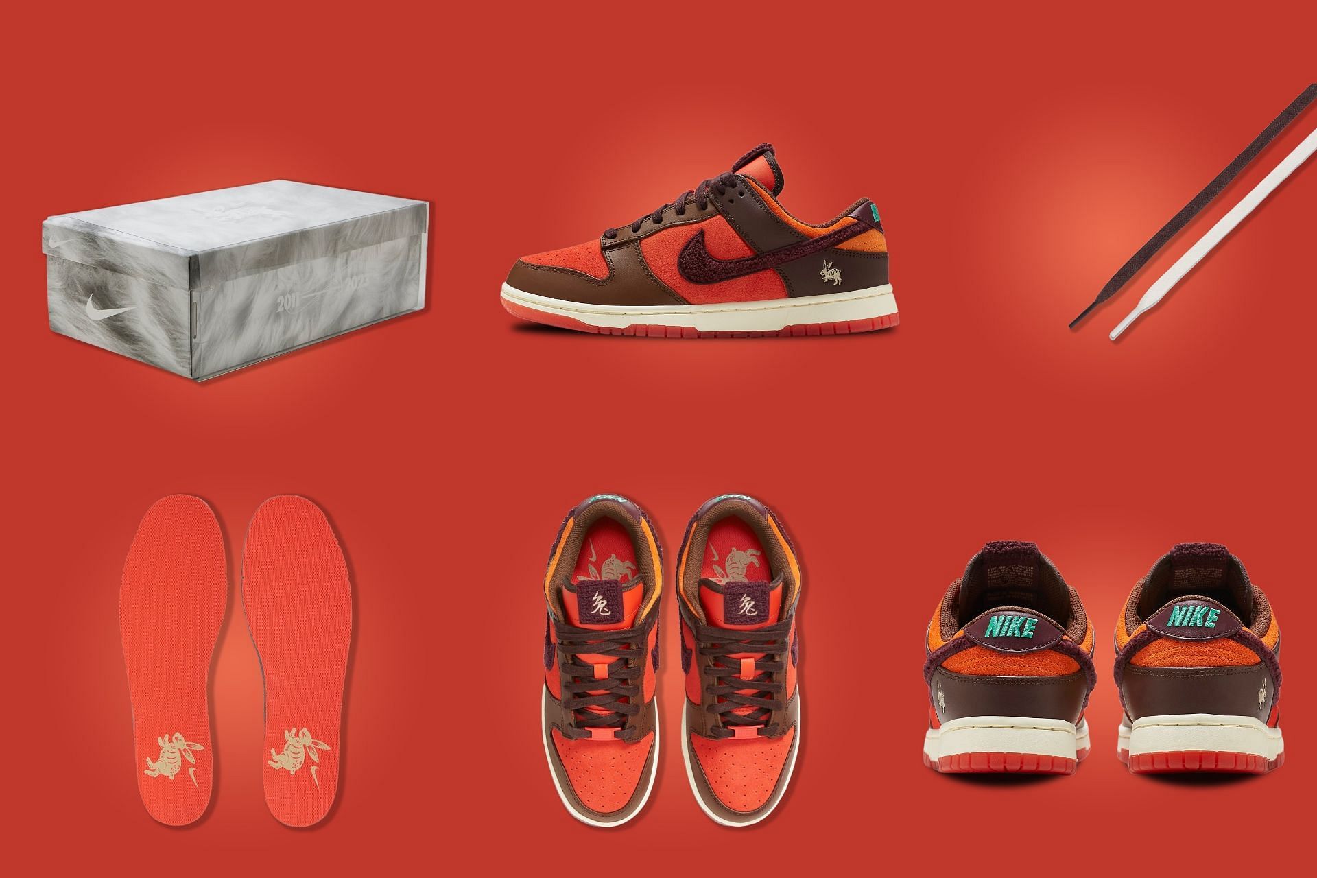 Here&#039;s a detailed look at the Nike Dunk Low shoes (Image via Sportskeeda)