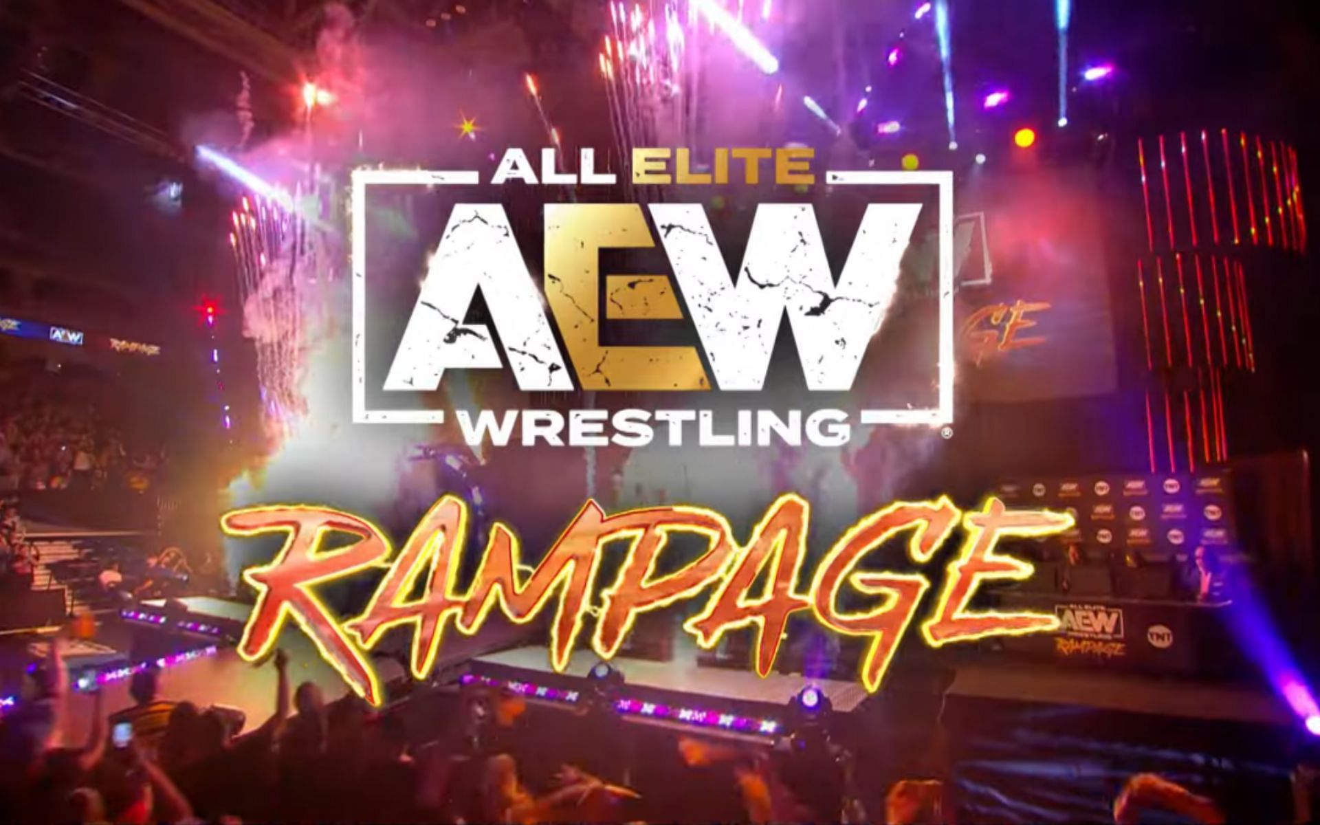 The latest edition of AEW Rampage was taped at the Kia Forum in Los Angeles CA,