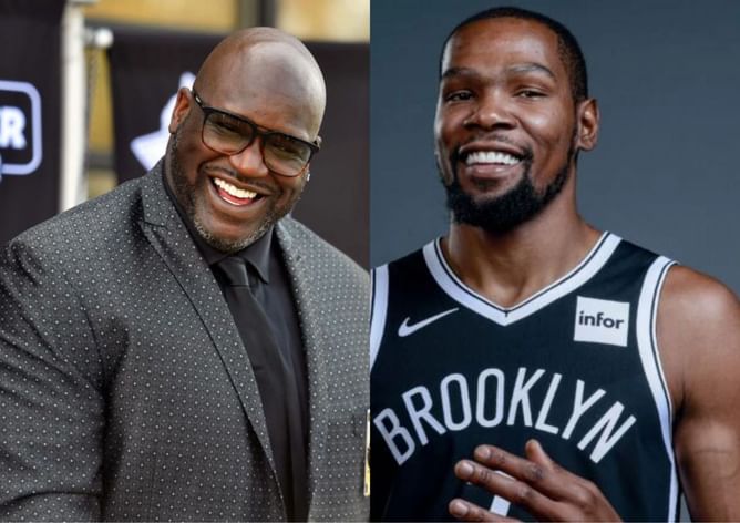 Shaquille O'Neal and Kevin Durant have a hilarious exchange on Twitter: "I don’t kno ball, but I kno how to brush my hair"