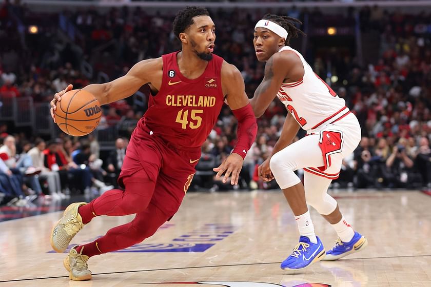 Cleveland Cavaliers guard Donovan Mitchell and Nicole Mitchell