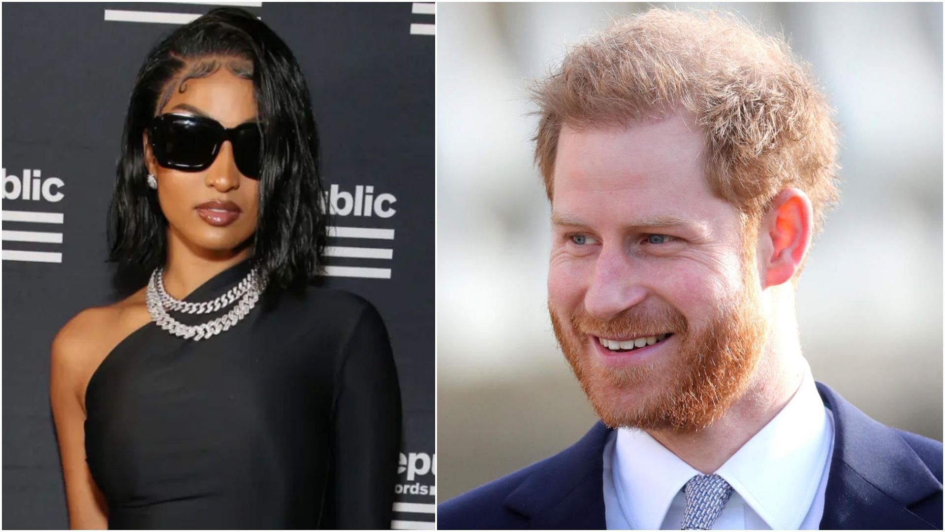 Prince harry has revealed that he listens to Shenseea