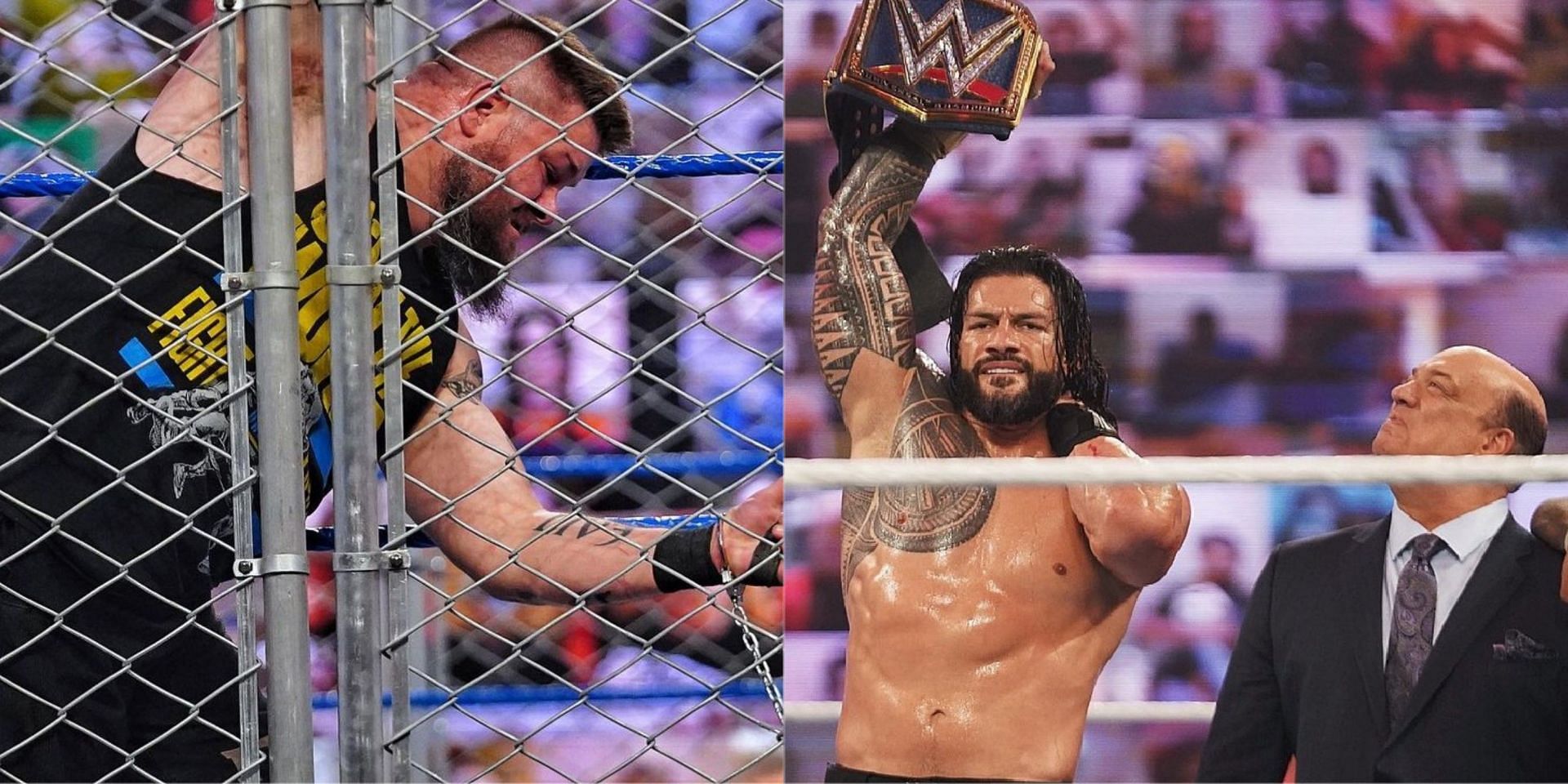 WWE Royal Rumble में रोमन रेंस और केविन ओवेंस के बीच मैच होगा 