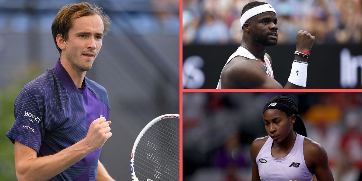 Daniil Medvedev, Frances Tiafoe and Coco Gauff will all be in action on Day 5 of the Australian Open