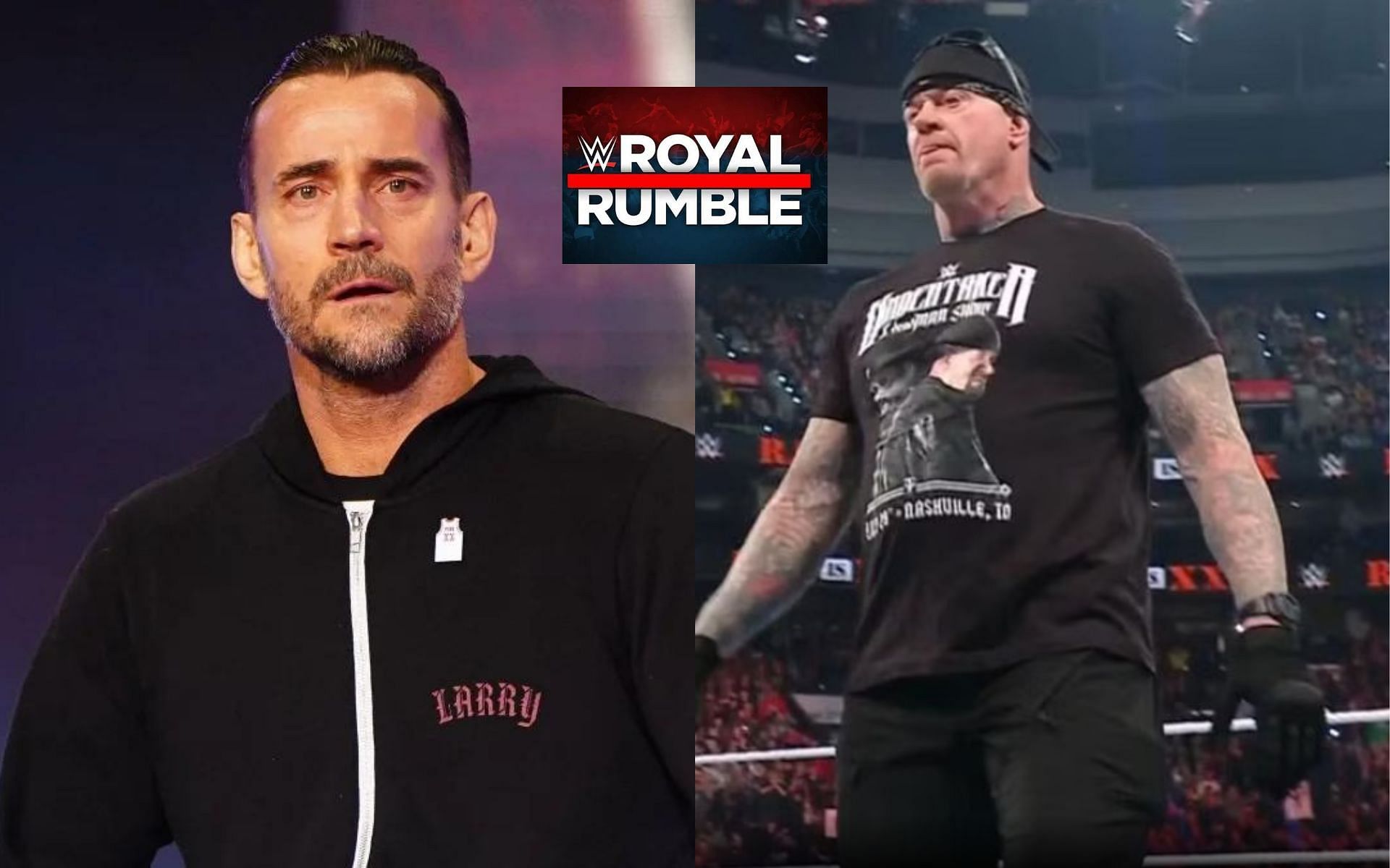 (L) CM Punk (R) The Undertaker