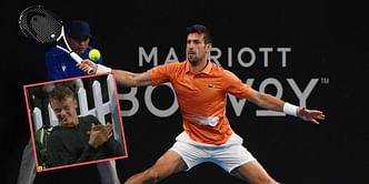 Watch: Holger Rune applauds Novak Djokovic after Serb turns offense into defense against Denis Shapovalov during Adelaide win