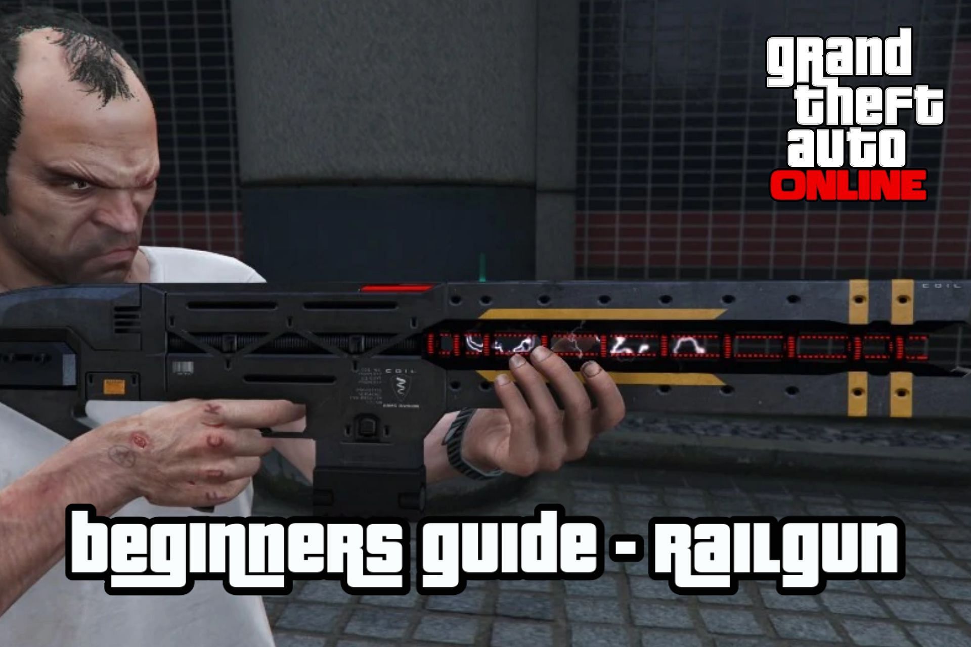 The Railgun is a futuristic weapon in GTA Online (Image via Rockstar Games)