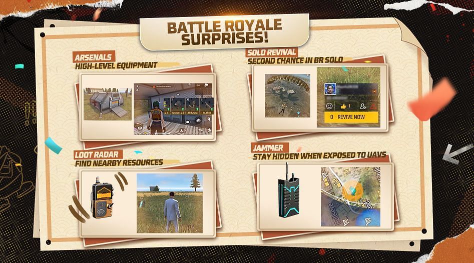 Changes to the Free Fire MAX BR mode (Image via Garena)