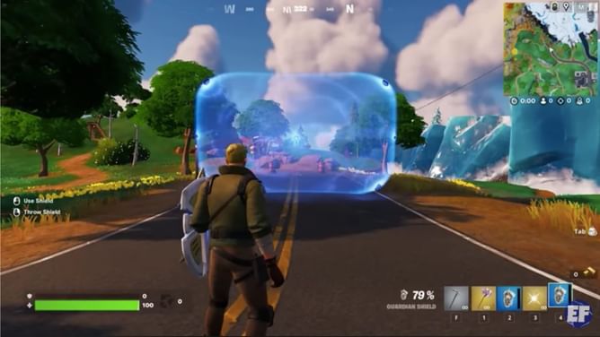 Fortnite: Where to find Guardian Shield in Chapter 4 Season 1