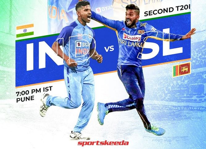 India vs Sri Lanka, 2nd T20I: Toss result and playing XIs for today's match, umpires list and pitch report