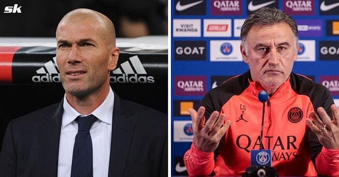 "I’m not in the habit of kicking a man when he’s down" - PSG boss Christophe Galtier addresses rift between Noel le Graet and Zinedine Zidane