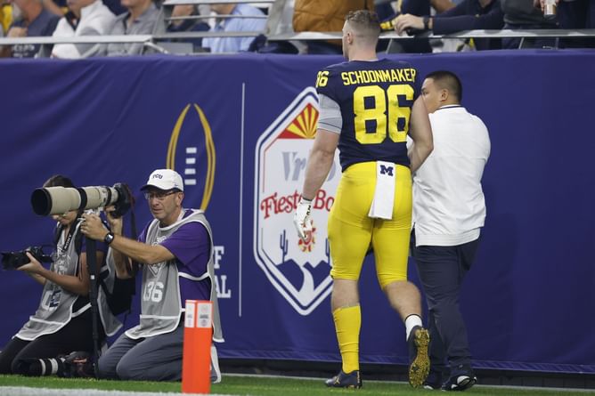 Luke Schoonmaker 2023 NFL Draft projection: How high could Michigan Wolverines star TE go?