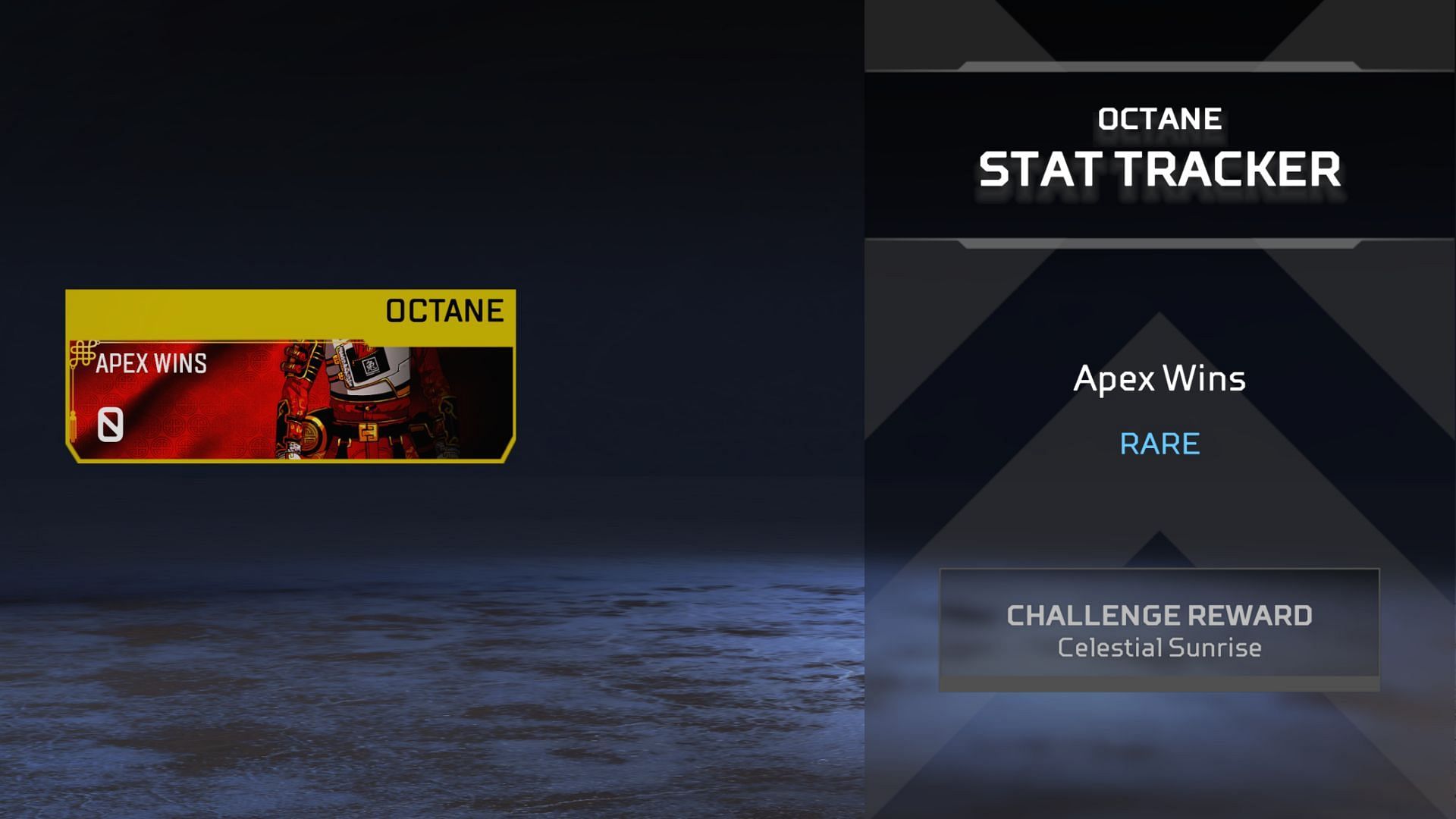 The Octane Wins Tracker in the reward track (Image via EA)