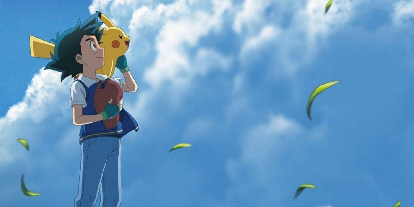 Ash and Pikachu (Image via OLM Digital)
