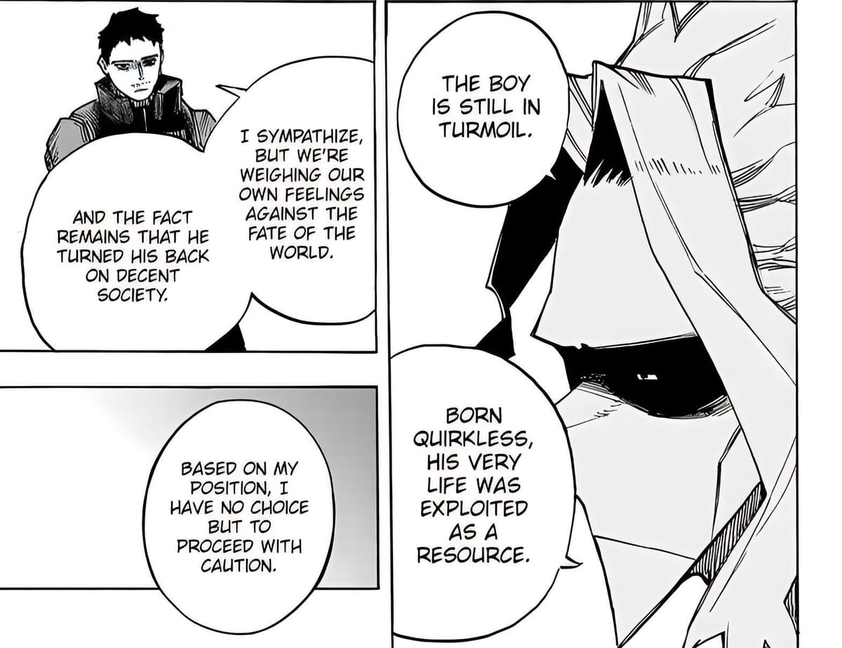 My Hero Academia chapter 378 spoilers and raw scans: Gentle Criminal