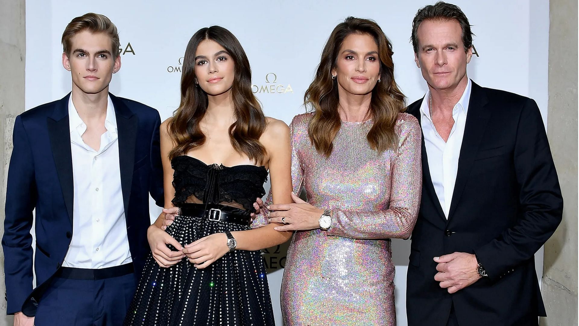 Kaia Gerber is the daughter of Cindy Crawford and Rande Gerber. (Photo via Getty Images)