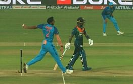 Arshdeep Singh becomes first Indian bowler to bowl hat-trick of no-balls in T20Is