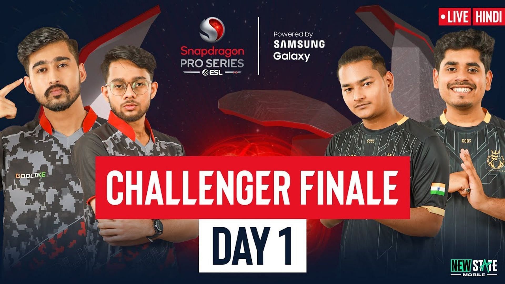 PUBG New State Pro Series Challenger Finale Day 1 Teams, schedule, map order, when and where to watch