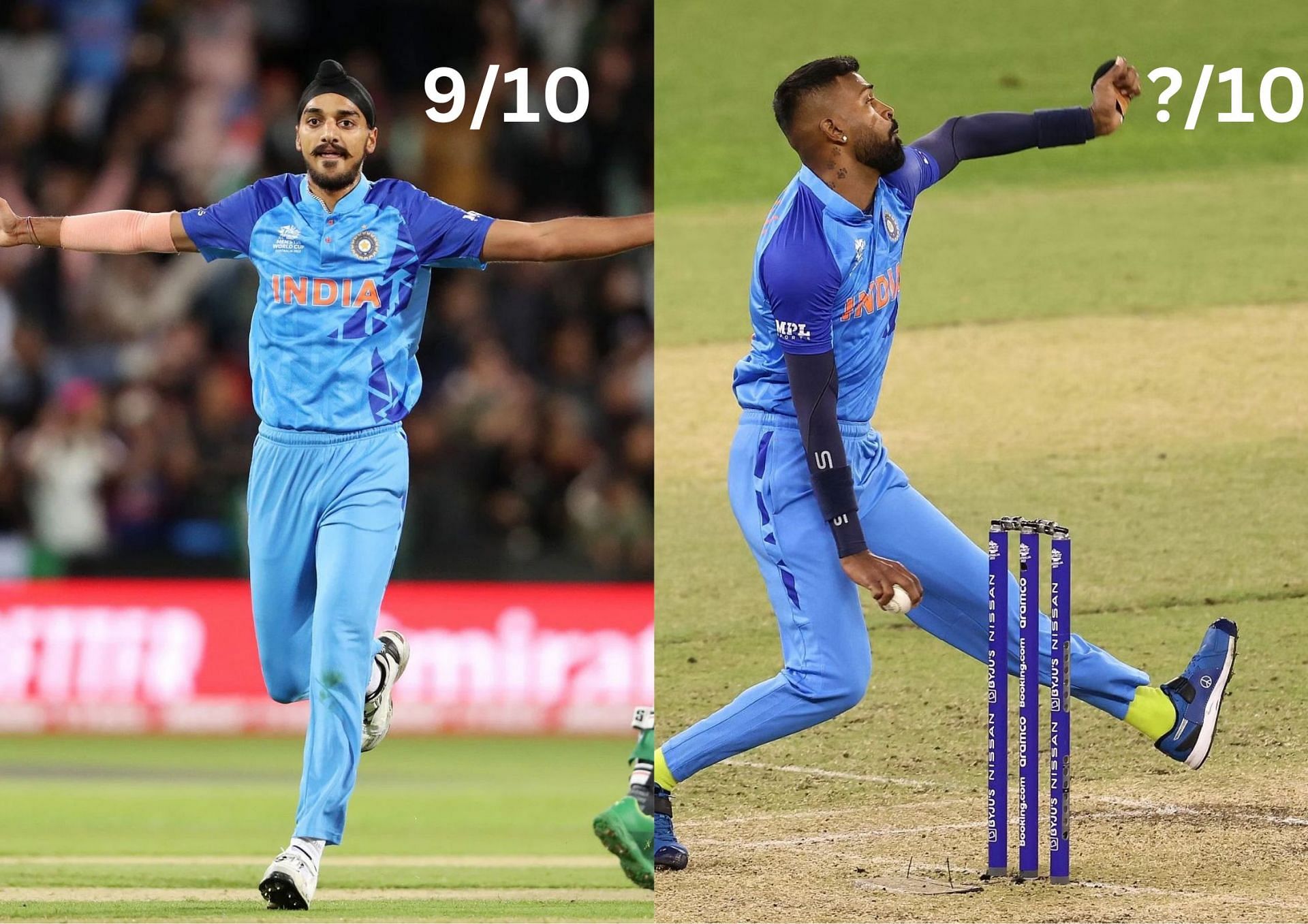 Arshdeep Singh was brilliant for India in 2022 but how did Hardik Pandya fare with the ball?
