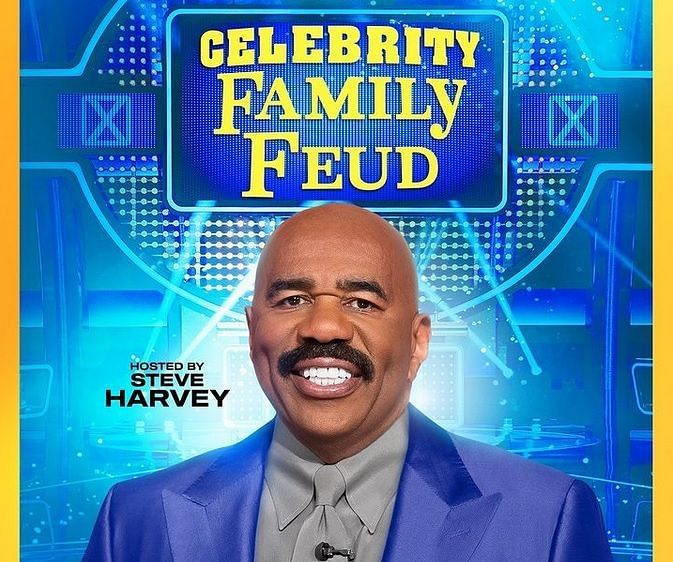 Celebrity Family Feud host Steve Harvey