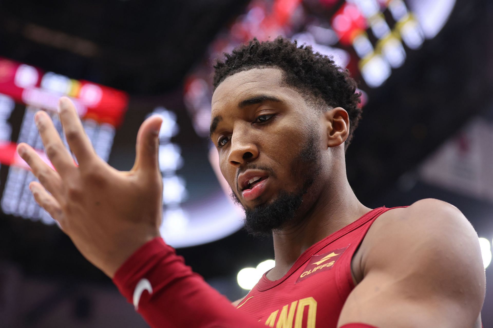 Donovan Mitchell of the Cleveland Cavaliers
