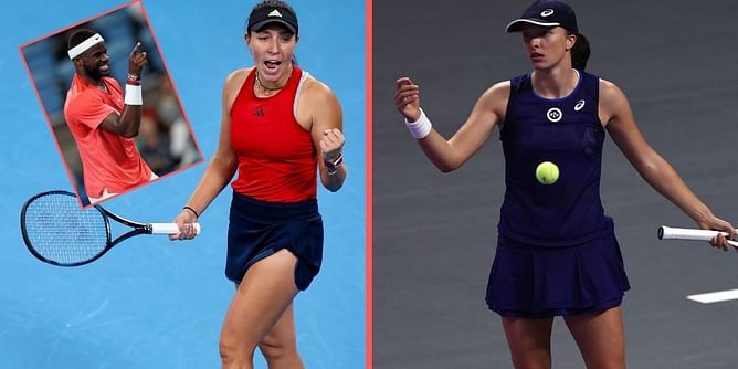 "An absolute lesson to the World No. 1" - Frances Tiafoe lauds Jessica Pegula's win over Iga Swiatek at the United Cup 2023